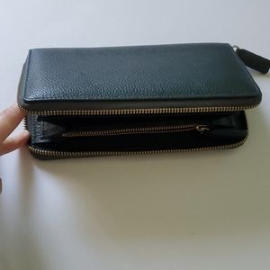 Forest Green Genuine Leather Wallet NWOT